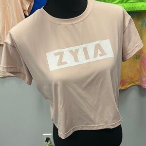 Zyia Women's Tan Crop Top